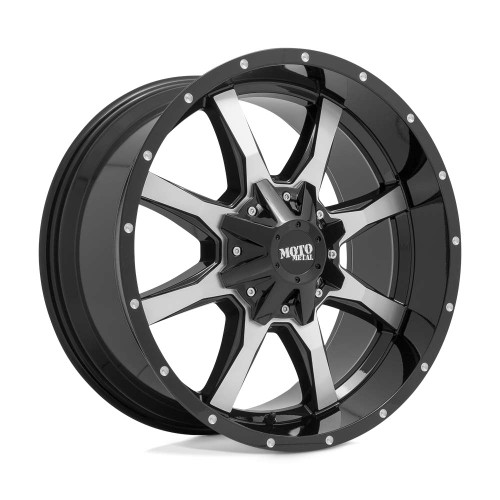Moto Metal Mo970 Wheels Rims 18x10 6x135 6x139.7 Gloss Black Machined Face -24mm | MO97081067324NRC