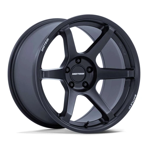 Motegi Mr160 Battle Vi Wheels Rims 18x8.5 5x114.3 Matte Blackbird Metallic 35mm | MR160MX18851235