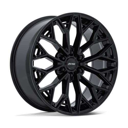 Petrol Pe006 P5E Wheels Rims 20x9.5 6x139.7 Gloss Black 25mm | PE006BX20956825
