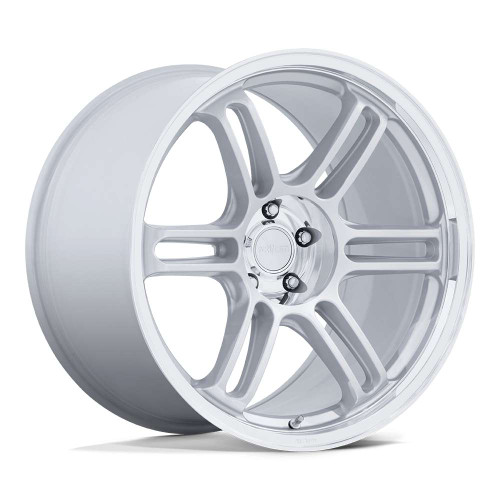 Rotiform Rc209 Rps Wheels Rims 19x8.5 5x114.3 Matte Silver W/ Diamond Cut Lip 35mm | RC209SD19851235
