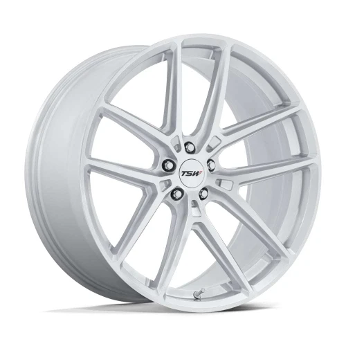 Tsw Tw006 Imola Wheels Rims 20x9 5x112 Gloss Silver W/ Machined Face 20mm | TW006SD20905720