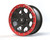 Bullite BT-03 Atv Wheels Rims 14x7 4x137 Satin Black W/ Bullite Red Beadlock 38mm | BT031407041371123