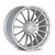 Curva Cff75 Wheels Rims 19x9 Blank Custom Drilled Silver Machined Face Satin Lacquer 28mm | CFF75-1990BLNK2873SMFS