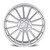 Curva Cff75 Wheels Rims 19x9.5 Blank Custom Drilled Silver Machined Face Satin Lacquer 20mm | CFF75-1995BLNK2073SMFS