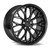 Curva Cff76 Wheels Rims 20x10.5 Blank Custom Drilled Gloss Black 20mm | CFF76-20105BLNK2073B
