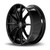 Curva Cff43 Wheels Rims 20x10.5 Blank Custom Drilled Gloss Black 25mm | CFF43-20105BLNK2573B