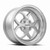 Klutch Sl2 Wheels Rims 15x8.5 4x100 Silver W/ Machined Face 17mm | SL02158540017S
