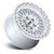 Kmc Km554 Aztec Wheels Rims 17x8.5 6x114.3 Gloss Silver W/ Machined Face 25mm | KM554SD17856425