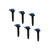 ACCEL Ignition Coil - Super Coil series - 2007-2016 Ford 3.5L/3.7L V6 Blue 6-pack | BDDP 140061B-6