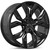 RTX Venom Wheels Rims 19x8 5x108 Gloss Black 45mm | 083391