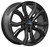 RTX Hd03 Wheels Rims 17x7.5 5x114.3 Gloss Black 40mm | 083394