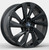 RTX Mz03 Wheels Rims 17x7 5x114.3 Gloss Black 40mm | 083534