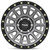 RTX Striker Wheels Rims 20x9 6x139.7 Matte Gunmetal With Black Lip And Milled Rivets 10mm | 178618