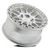 Arena A119 Boost 17x8.5 6x139.7 Silver Machined 25mm Wheels