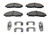 Baer Brake Systems Claw Brake Pads Front | BKCZ D0731