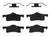 Baer Brake Systems Claw Brake Pads Rear | BKCZ D0935
