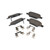 Baer Brake Systems Claw Brake Pads Front | BKCZ D0968