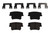 Baer Brake Systems Claw Brake Pads Rear | BKCZ D1057