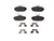 Baer Brake Systems Claw Brake Pads Rear | BKCZ D1082
