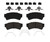 Baer Brake Systems Claw Brake Pads Front | BKCZ D1164