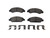 Baer Brake Systems Claw Brake Pads Front | BKCZ D1363