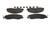 Baer Brake Systems Claw Brake Pads Front | BKCZ D1399B