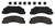 Baer Brake Systems Claw Brake Pads Front | BKCZ D1414