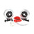 Baer Brake Systems "Baer Brakes 13"" Pro+ Front Brake Kit Hugger Orange SDZ" | BKCZ 4301360HO