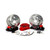 Baer Brake Systems "Baer Brakes 13"" Track4 Front Brake Kit Comp Yellow SDZ Std. Studs" | BKCZ 4301381CY