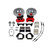 Baer Brake Systems "Baer Brakes 11"" SS4 Int Hub Front Brake Kit Red SDZ" | BKCZ 4301685R