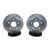 Baer Brake Systems Claw Performance Rotors Front | BKCZ 05365-020