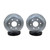 Baer Brake Systems Claw Performance Rotors Front | BKCZ 05569-020