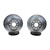 Baer Brake Systems Claw Performance Rotors Rear (Slot/Zinc Only) | BKCZ 72953-220