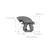 Holley EFI "8.2"" SBF Ford Hi-Ram EFI Manifold with Side Mount Top-Black" | GVMR 300-306BK