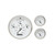 Classic Instruments 57 CHEVY 6 GAUTOGE SET WHITE-GM | DTVM CH01WSLC