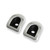 Drake Muscle Cars Brushed Aluminum Door Lock Grommet | HTDN 5R3Z-6322050-1A