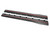 Drake Muscle Cars Side Rocker Splitters Satin Black Pair | HTDN JR3B-6510129-AB