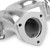 Flowtech Rams Horn Exhaust Manifolds - Chrome | CJWH 11704-2FLT