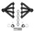 Flowtech Tight Fit Block Hugger Headers - Black Paint | CJWH 11706FLT