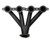 Flowtech Tight Fit Block Hugger Headers - Black Paint | CJWH 11706FLT
