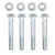Flowtech Shorty Headers - Natural Finish | CJWH 12148FLT