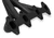 Flowtech Long Tube Header - Black Paint | CJWH 12540FLT