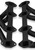 Flowtech Long Tube Header - Black Paint | CJWH 12542FLT