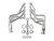 Flowtech Long Tube Header - Ceramic Coated Finish -1-5/8 in. x 3.0 in. | CJWH 31100FLT