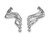 Flowtech Long Tube Header - Ceramic Coated Finish -1-5/8 in. x 3.0 in. | CJWH 31100FLT