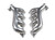 Flowtech LS Swap Exhaust Manifolds - Silver Ceramic Finish | CJWH 31730-1FLT