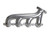 Flowtech LS Swap Exhaust Manifolds - Silver Ceramic Finish | CJWH 31730-1FLT