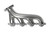 Flowtech LS Swap Exhaust Manifolds - Silver Ceramic Finish | CJWH 31730-1FLT