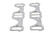 Flowtech Header Gaskets - Aluminum-Layered - 262-400 Chevrolet Small Block Gen I 1955-91 | CJWH 99150AFLT