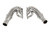 Hooker Racingheart 3-Step Dragster Headers - Chrome | BBVM 2502-6HKR